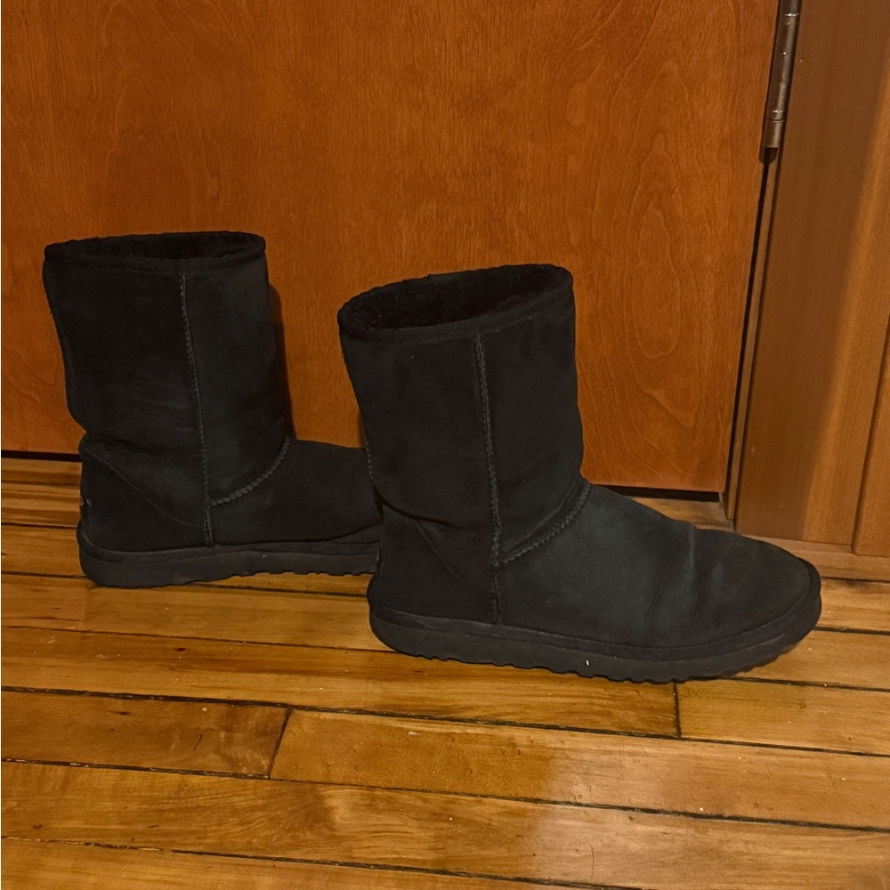 Black UGG boots
